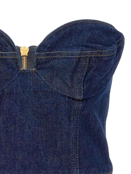  마그다뷰트림 민소매 티셔츠 104722NAVY Blue - MAGDA BUTRYM