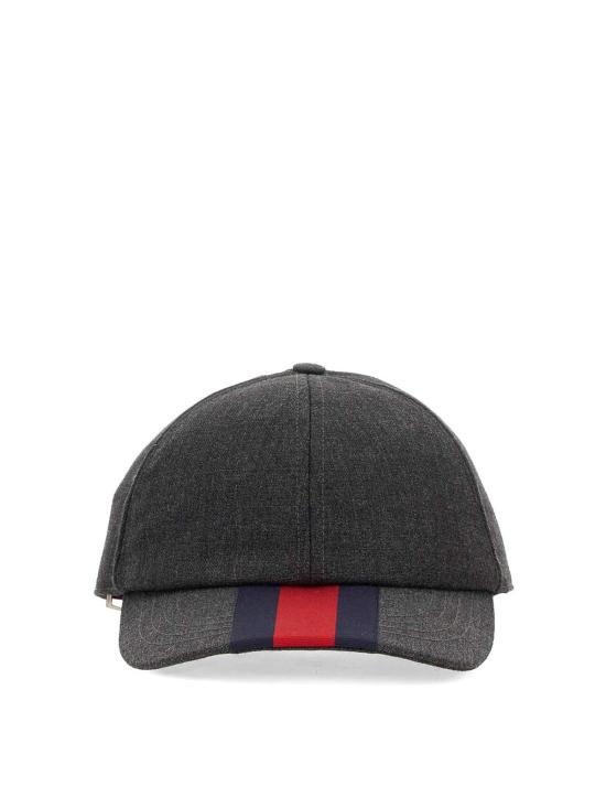  구찌 웹 디테일 볼캡  7972254HBBS1168 Grey