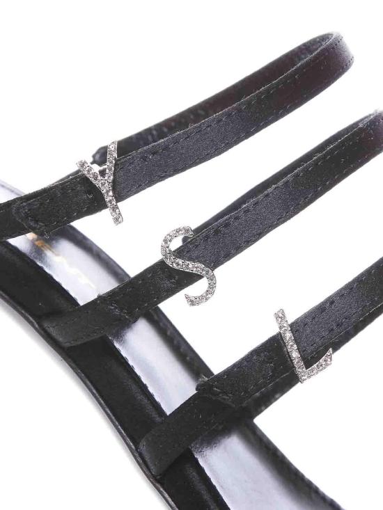  생로랑 뮬/슬리퍼 7752149QNAG1000 Black - SAINT LAURENT