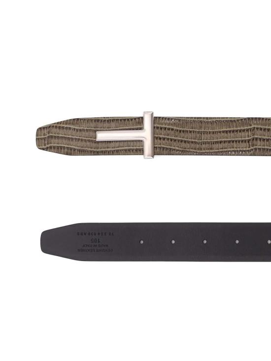 26FW 톰포드 벨트 TB224LCL483S1G051 Dark Beige - TOMFORD