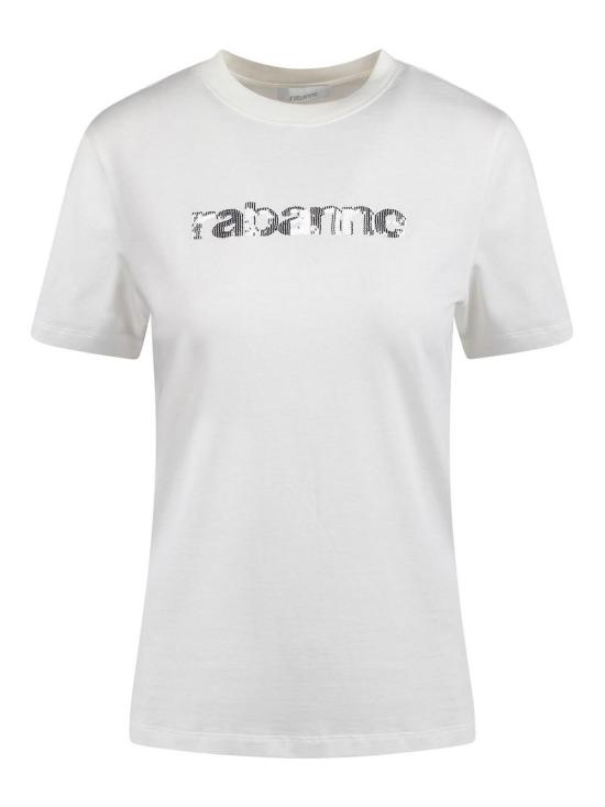  파코라반 반팔 티셔츠 24PJTE145CO0481P112 White