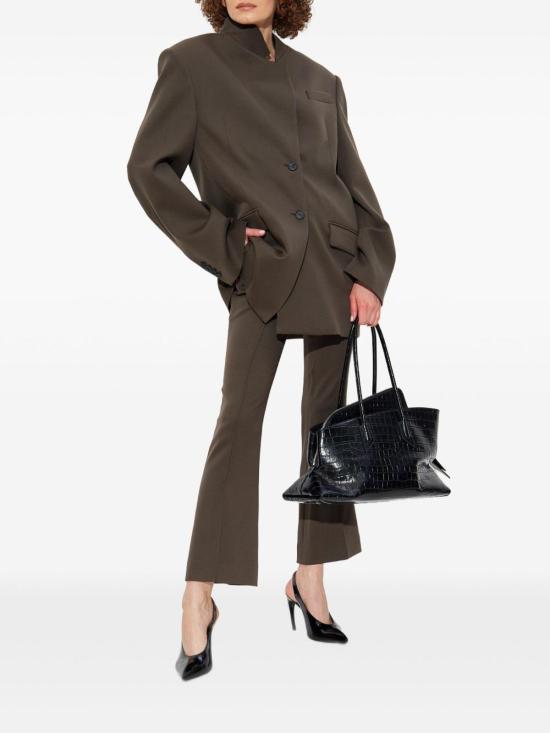 25FW 디 아티코 스트레이트 팬츠 251WCP00266WWW061AA064 Brown - THE ATTICO