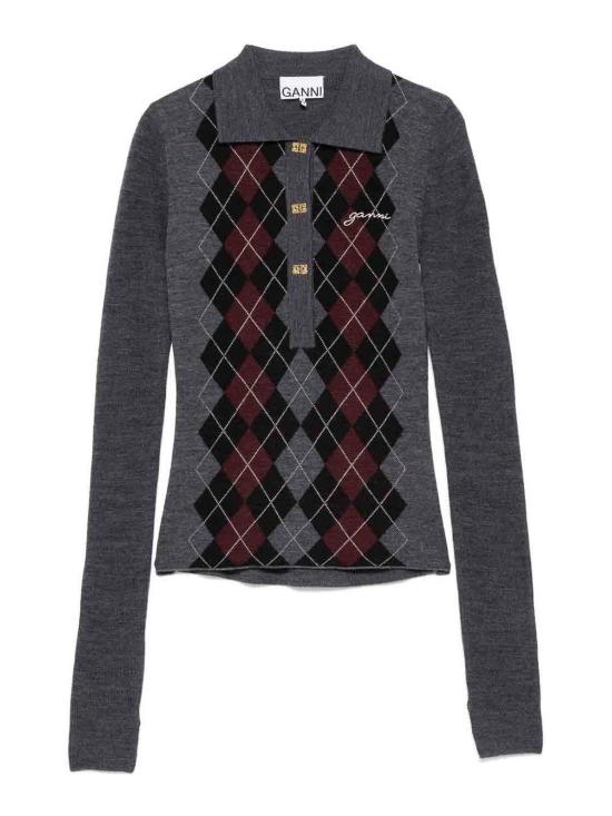  가니 폴로 티셔츠 K2314523 Grey