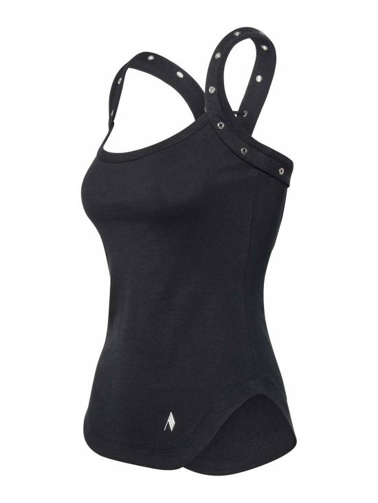 24FW 디 아티코 민소매 티셔츠 241WCT236J025100 Black - THE ATTICO