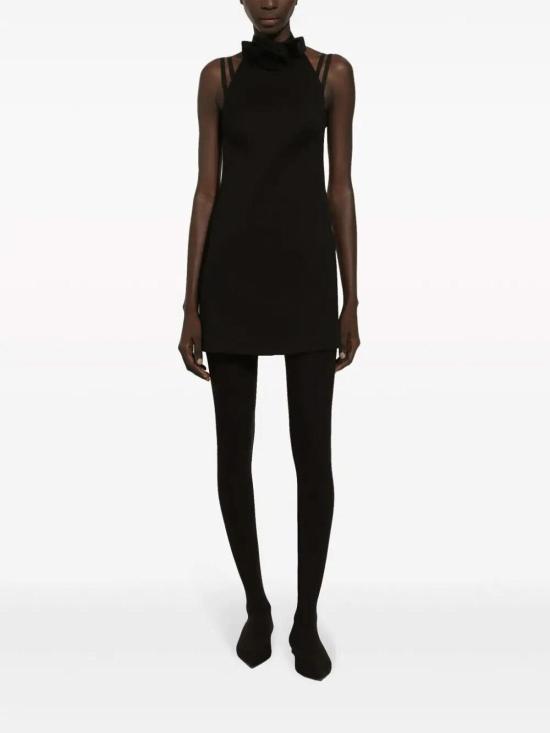 24FW 돌체앤가바나 숏 원피스 F6JEDTFUBGEN0000 Black - DOLCE & GABBANA