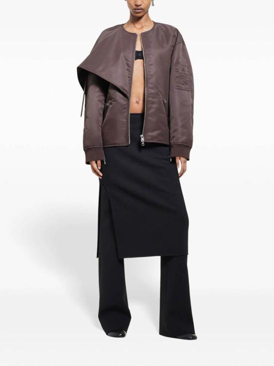  쿠레쥬 봄버 자켓 424CBL218NY00201983 Brown - COURREGES