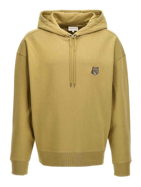  메종키츠네 볼드 폭스 헤드 패치 오버사이즈 후드 LM00705KM0001P357