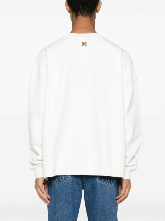 24FW 팜앤젤스 긴팔 티셔츠 PMBA074R24FLE0040376 White - PALM ANGELS