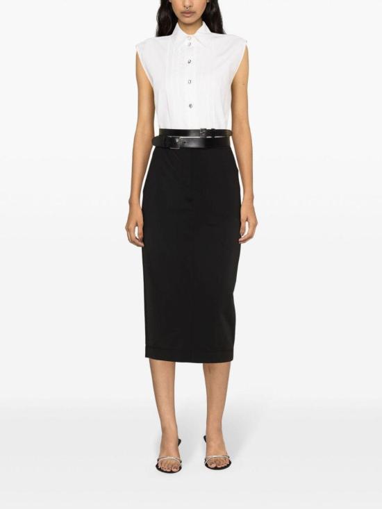 24FW 모스키노 셔츠 022004300001 White - MOSCHINO