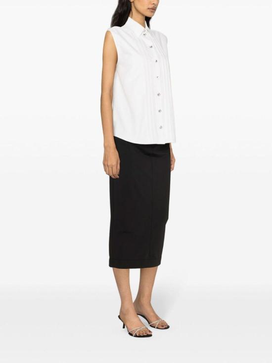 24FW 모스키노 셔츠 022004300001 White - MOSCHINO