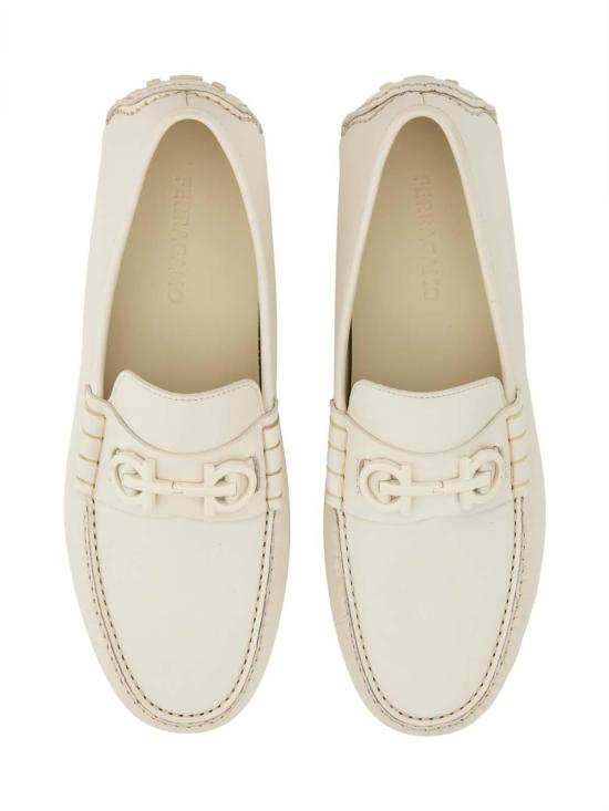  살바토레 페라가모 로퍼 768041020983026 White - SALVATORE FERRAGAMO