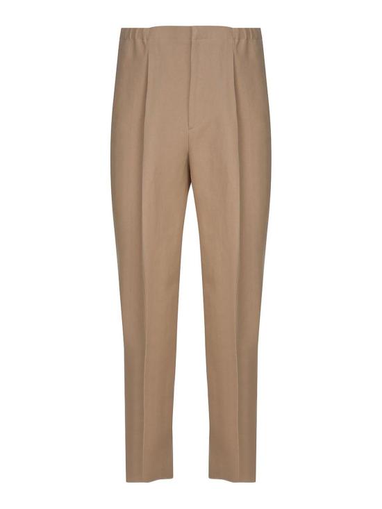  펜디 스트레이트 팬츠 FB0979AR96F1MTK Camel