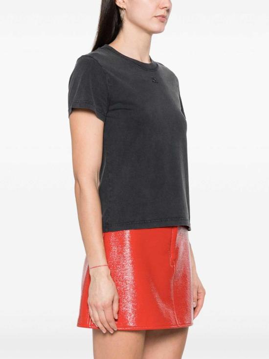  쿠레쥬 반팔 티셔츠 423JTS006JS01109071 Grey - COURREGES