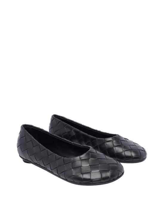  보테가베네타 플랫 슈즈 806850V2ED01000 Black - BOTTEGA VENETA