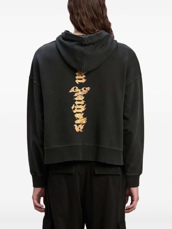  팜앤젤스 후드 티셔츠 PMBB058F24FLE0051076 Black - PALM ANGELS