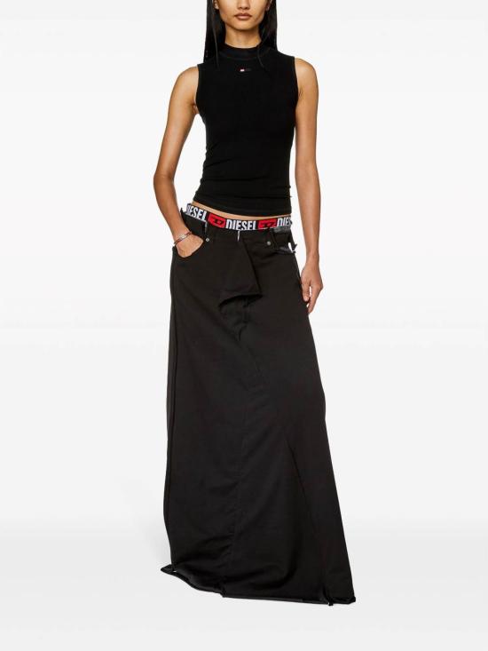  디젤 민소매 티셔츠 A103970BLAN9XX Black - DIESEL