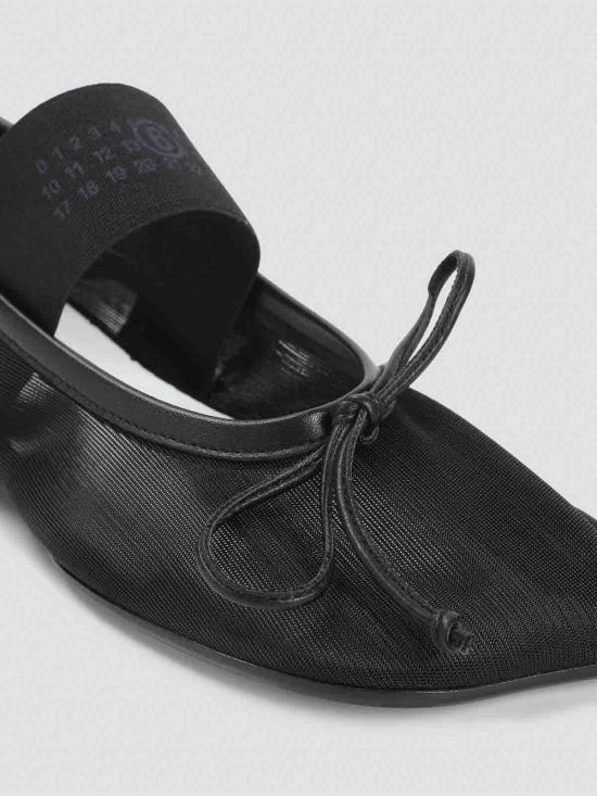 26FW MM6 메종마르지엘라 플랫 슈즈 S59WZ0101P7138T8013 Black - MM6 MAISON MARGIELA