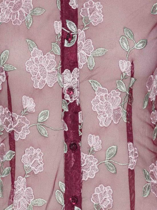 26SS 로테이트 바이 크리스텐슨 블라우스 11450929342934 Dark Red - ROTATE BY BIRGERCHRISTENSEN