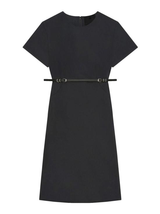  지방시 미디 원피스 BW222714L1001 Black