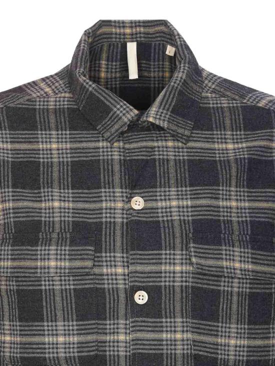 25FW 선플라워 긴팔 셔츠 1210GREY Grey - SUNFLOWER