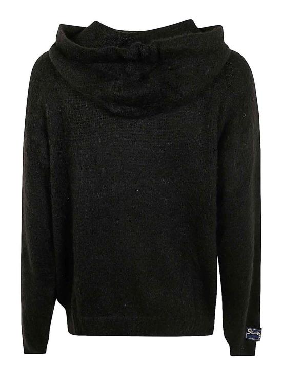  패밀리퍼스트 밀라노 후드 티셔츠 SWF2401BK Black - FAMILY FIRST MILANO