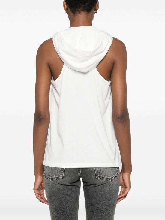  쿠레쥬 민소매 티셔츠 424JDE091JS01750001 White - COURREGES