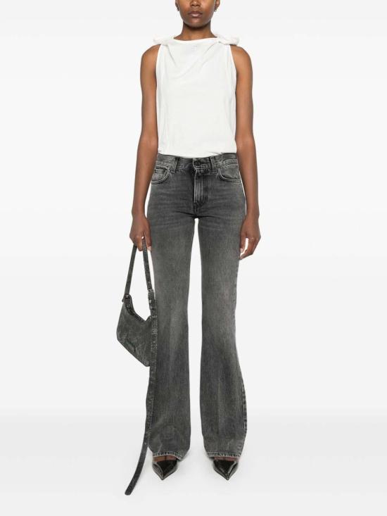  쿠레쥬 민소매 티셔츠 424JDE091JS01750001 White - COURREGES