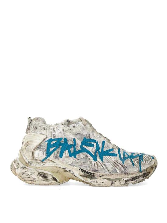  발렌시아가 러너 그래피티 스니커즈 772767W3RBQ9040 White