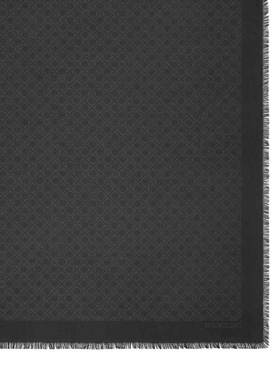  토리버치 T 모노그램 자카드 트래블러 160570001 BLACK - TORY BURCH