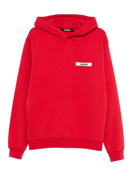  자크뮈스 후드 티셔츠 HOM00247AJ00126480 Red