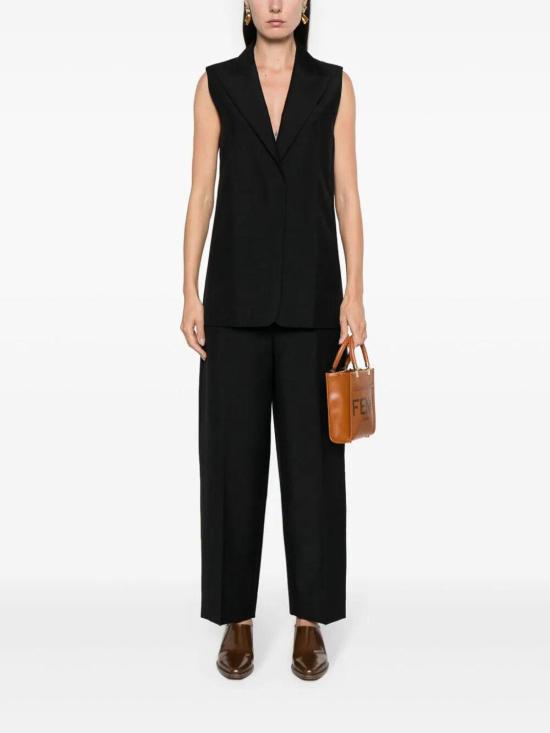  펜디 스트레이트 팬츠 FR6540S9AF0GME Black - FENDI