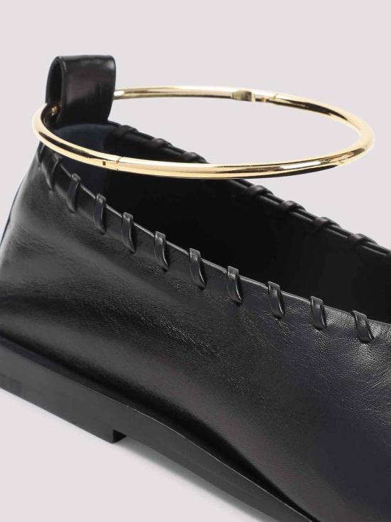  질샌더 플랫 슈즈 J15WZ0009P4864002 Black - JIL SANDER