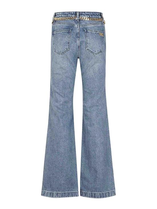  마이클 코어스 스트레이트 팬츠 MR49041FAU913 Blue - MICHAEL KORS