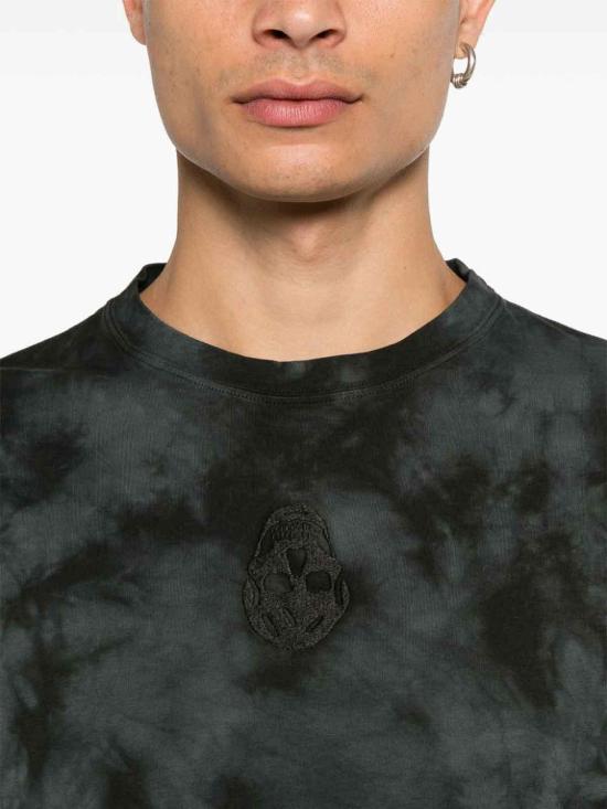  알렉산더 맥퀸 반팔 티셔츠 808915QXABL1000 Black - ALEXANDER MCQUEEN