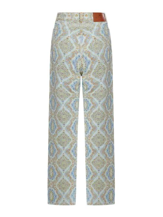 24FW 에트로 스트레이트 팬츠 WRNB0005AD175S9000 Multicolour - ETRO