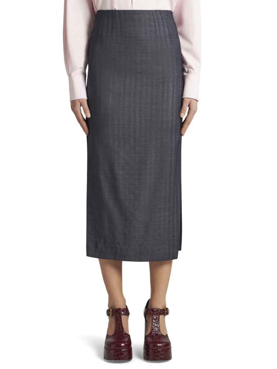  에트로 롱 스커트 WRFA004099TTB54B0711 Blue - ETRO