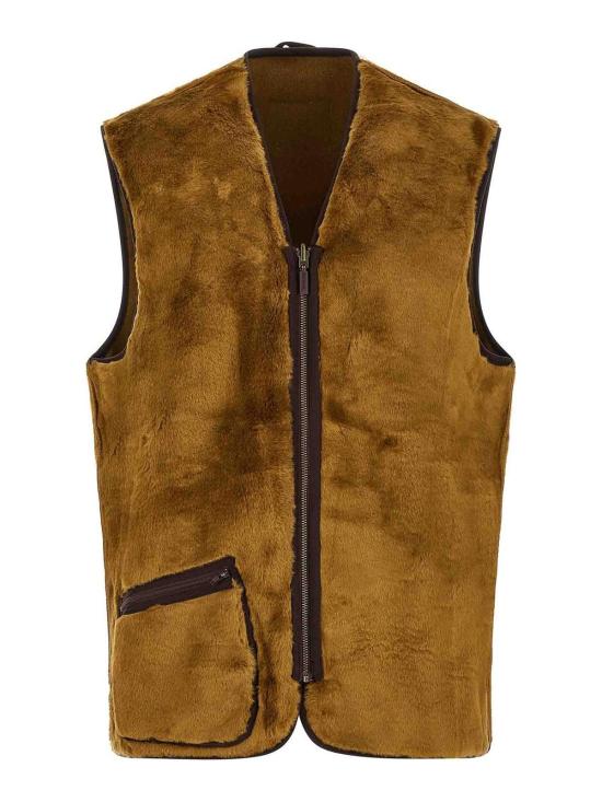 26FW 바버 웜 파일 웨이스트코트 집 인 라이너 MLI0004MLI1BR31 BROWN - BARBOUR