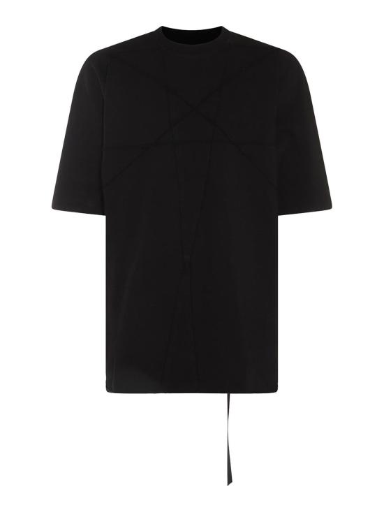  릭 오웬스 반팔 티셔츠 DU01D1274RIGET109 Black