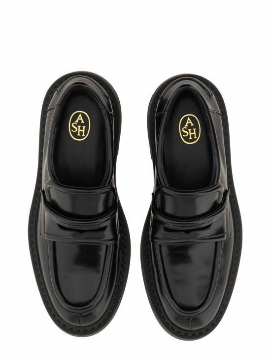 25FW 아쉬 로퍼 MIRACLEPOLISHCALFBLACK Black - ASH