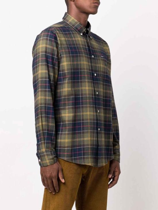 26FW 바버 긴팔 셔츠 MSH4991MSHTN52 Green - BARBOUR
