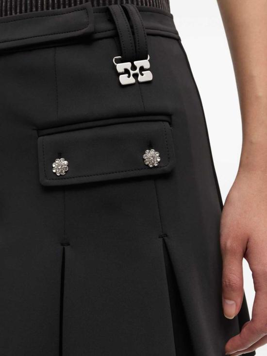 25FW 가니 숏 스커트 W0517252 Grey - GANNI