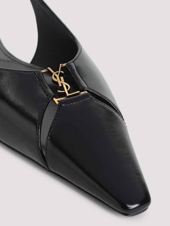  생로랑 플랫 슈즈 800240AAEHI1000 Black - SAINT LAURENT