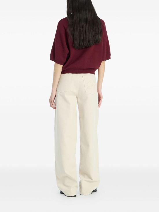 25FW 로테이트 바이 크리스텐슨 폴로 티셔츠 11430427342734 Dark Red - ROTATE BY BIRGERCHRISTENSEN