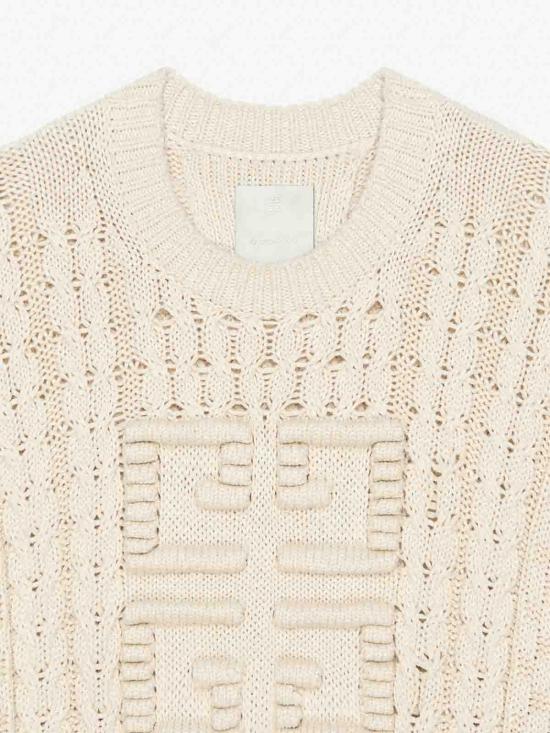  지방시 스웨터 BM90Q24YGJ156 Cream - GIVENCHY