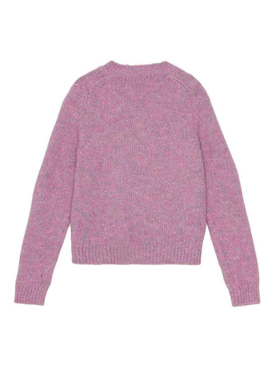 25FW 가니 알파카 코튼 니트 스웨터 K2318295 Pink - GANNI