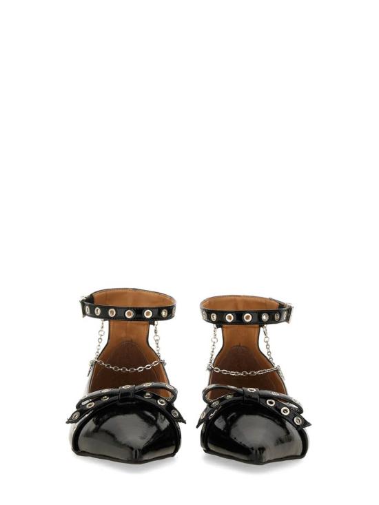 25FW 가니 플랫 슈즈 S2751099 Black - GANNI