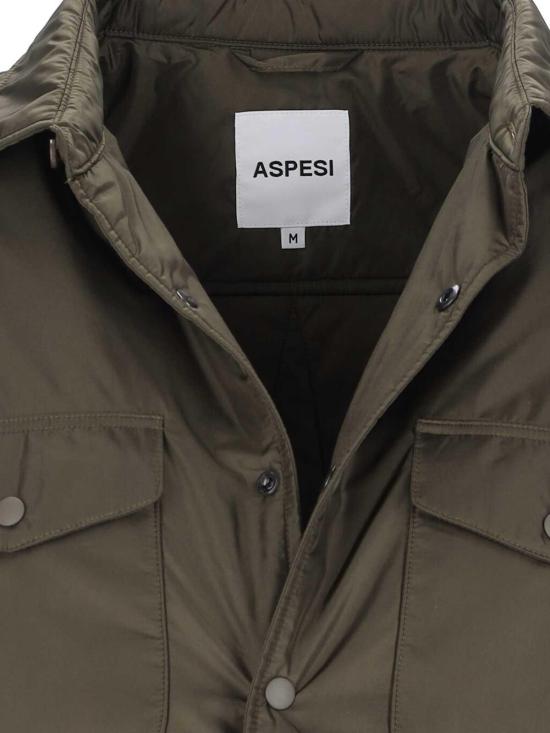  아스페시 긴팔 셔츠 I0297961C996237 Green - ASPESI