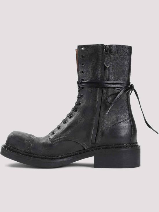  미우미우 부츠 5U316EFG0352KJF0002 Black - MIU MIU
