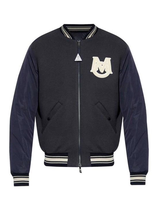  몽클레어 베네스 리버시블 다운 봄버 자켓 K20911A00105M7510778 Blue