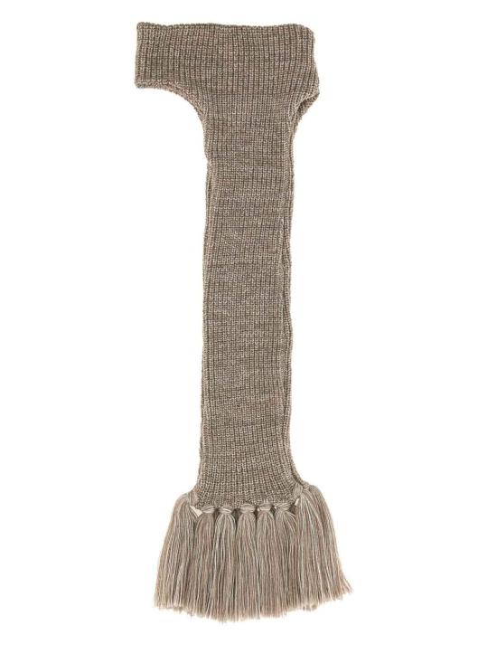  키지마 타카유키 머플러/스카프 WKN24291329 Grey - KIJIMA TAKAYUKI